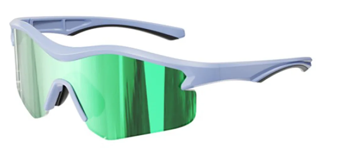 GAFA G-SPORT MOD. KN13-21 AZUL LENTE MORADA ESPEJO VERDE 134-0-126 + ESTUCHE