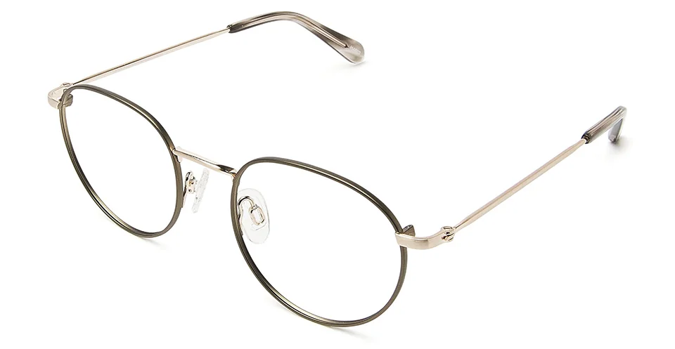 HEYELANDER H4803 BOYD MEDIUM Titanio Unisex Verde Dorado 49-20-140