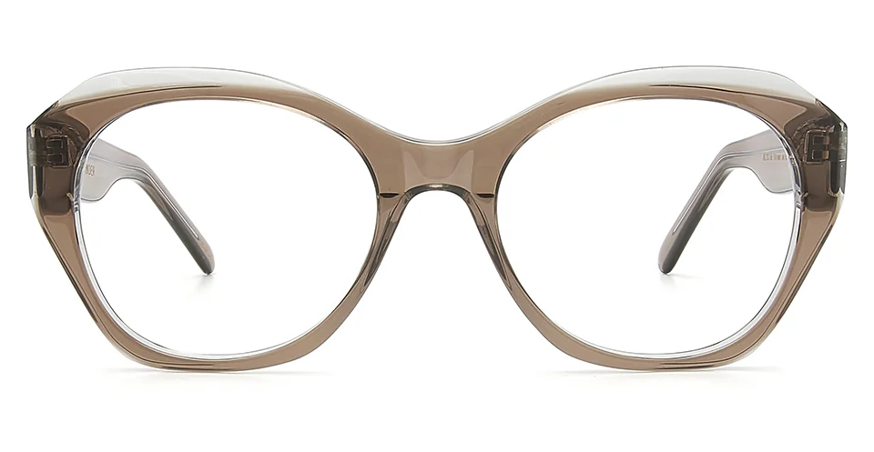 HEYELANDER H5708 ALYS Acetato Mujer Marrón y Azul 52-20-145