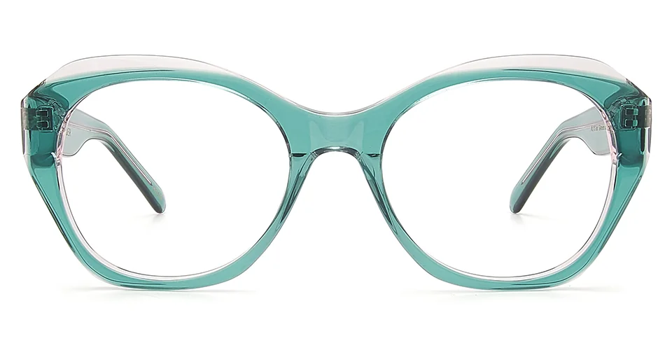 HEYELANDER H5710 ALYS Acetato Mujer Verde y Rosa 52-20-145
