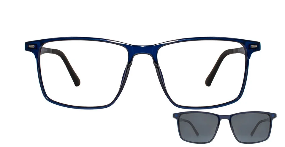MONT LILU ULTEM MOD. BREZO AZUL 53X16 + CLIP SOL POLARIZADO